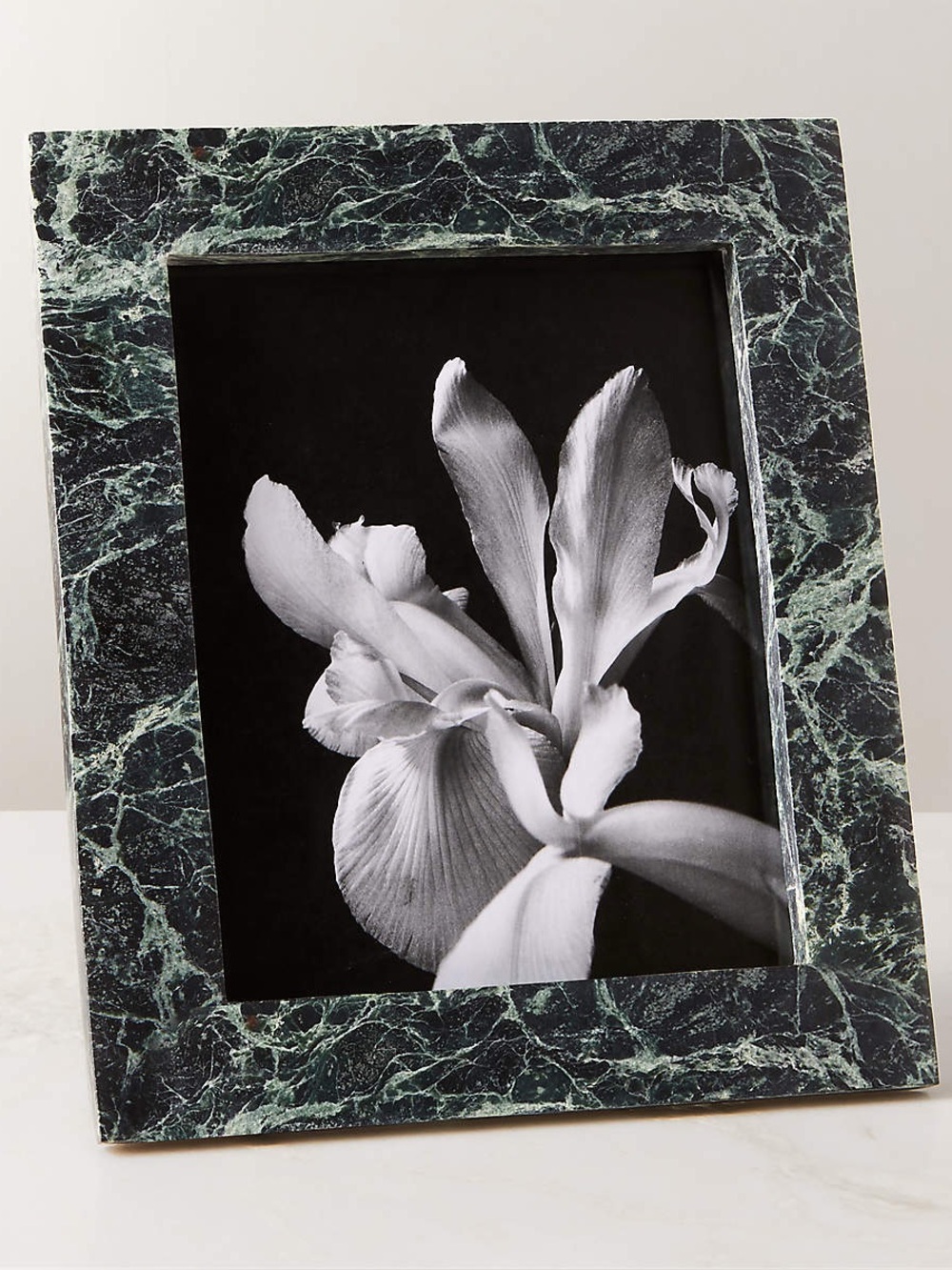 CB2 Ollara Green Marble Picture Frame 8''X10''